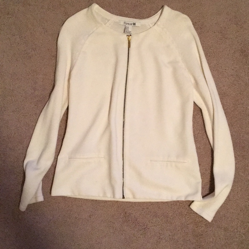 Cream blouse
